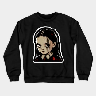 ADDAMS Family, Wednesday-inspired design, Crewneck Sweatshirt